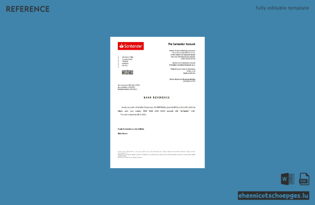 Referenzbeispiel zur Schließung von Santander im Vereinigten Königreich